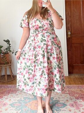 A New Day floral tapestry dress